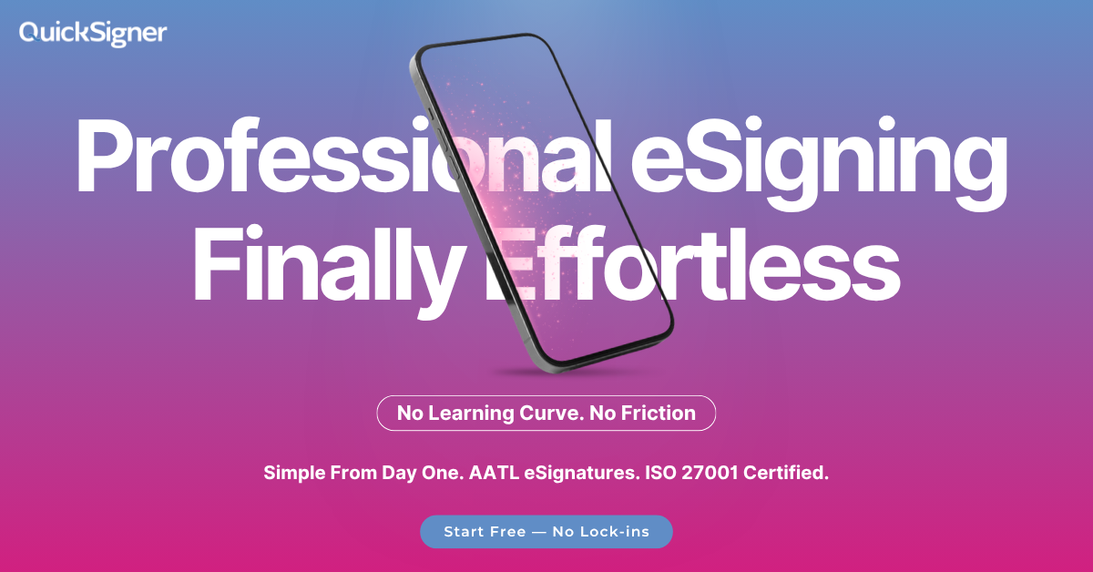 QuickSigner screenshot