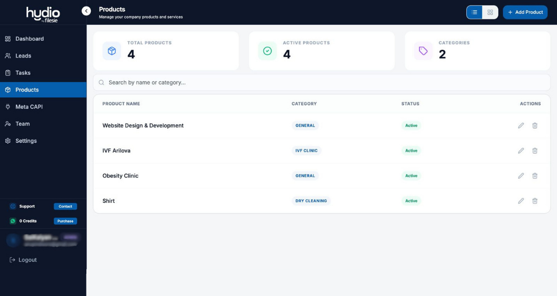 Hydio screenshot