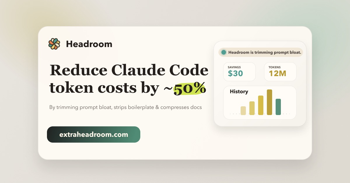 Headroom screenshot