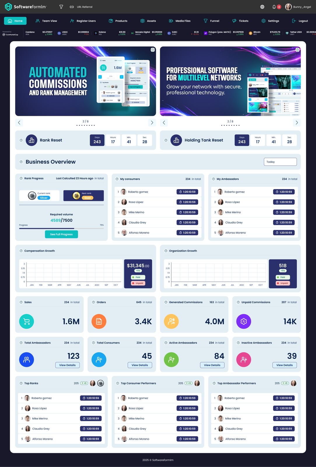 Software For MLM screenshot