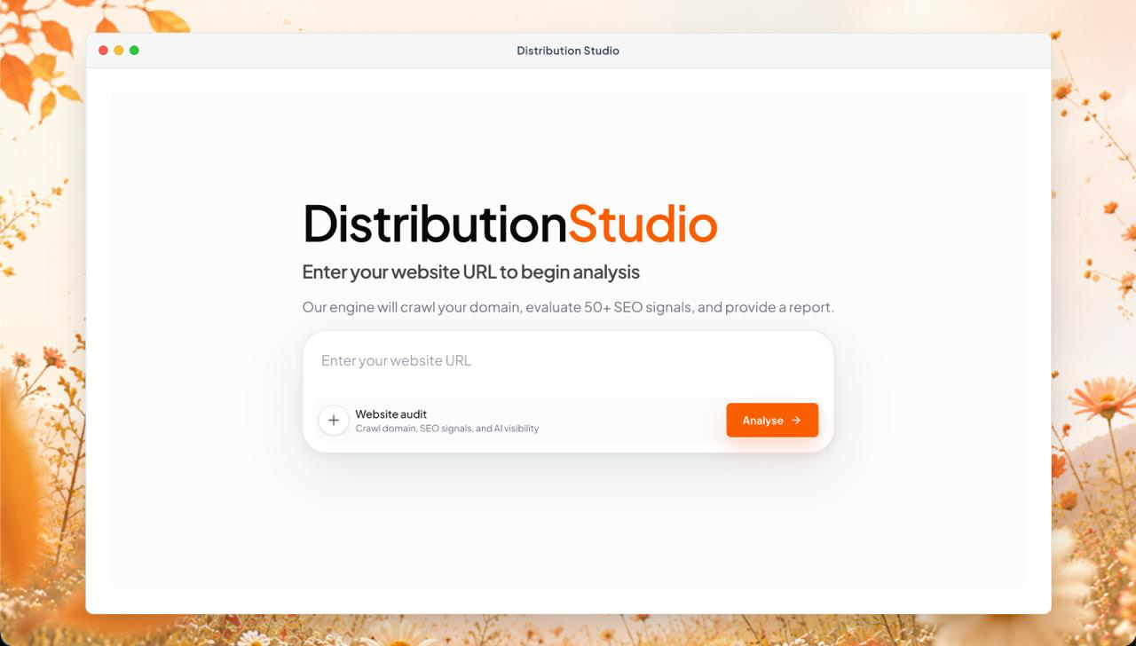 Distribution Studio screenshot