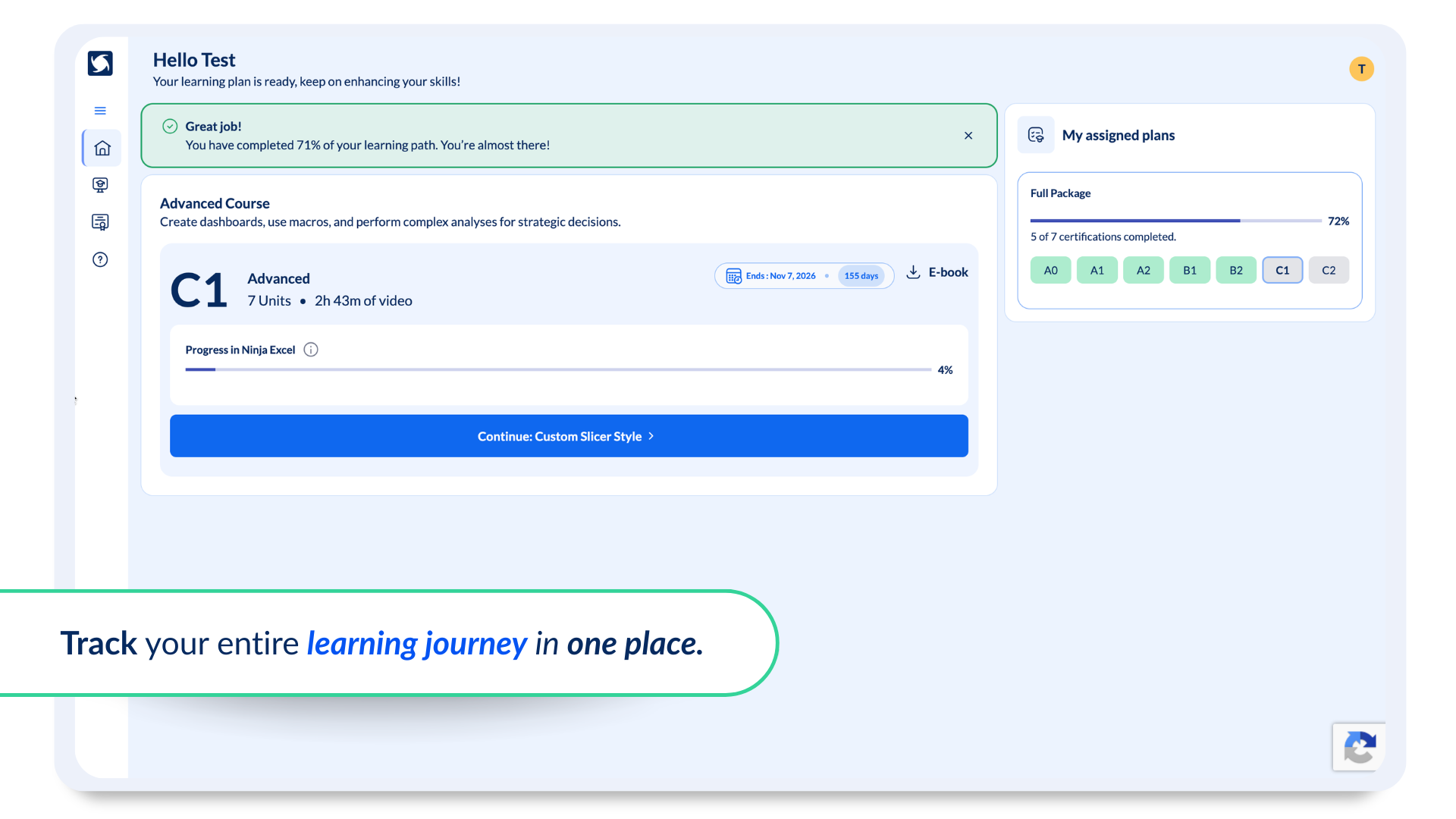Ninja Excel screenshot