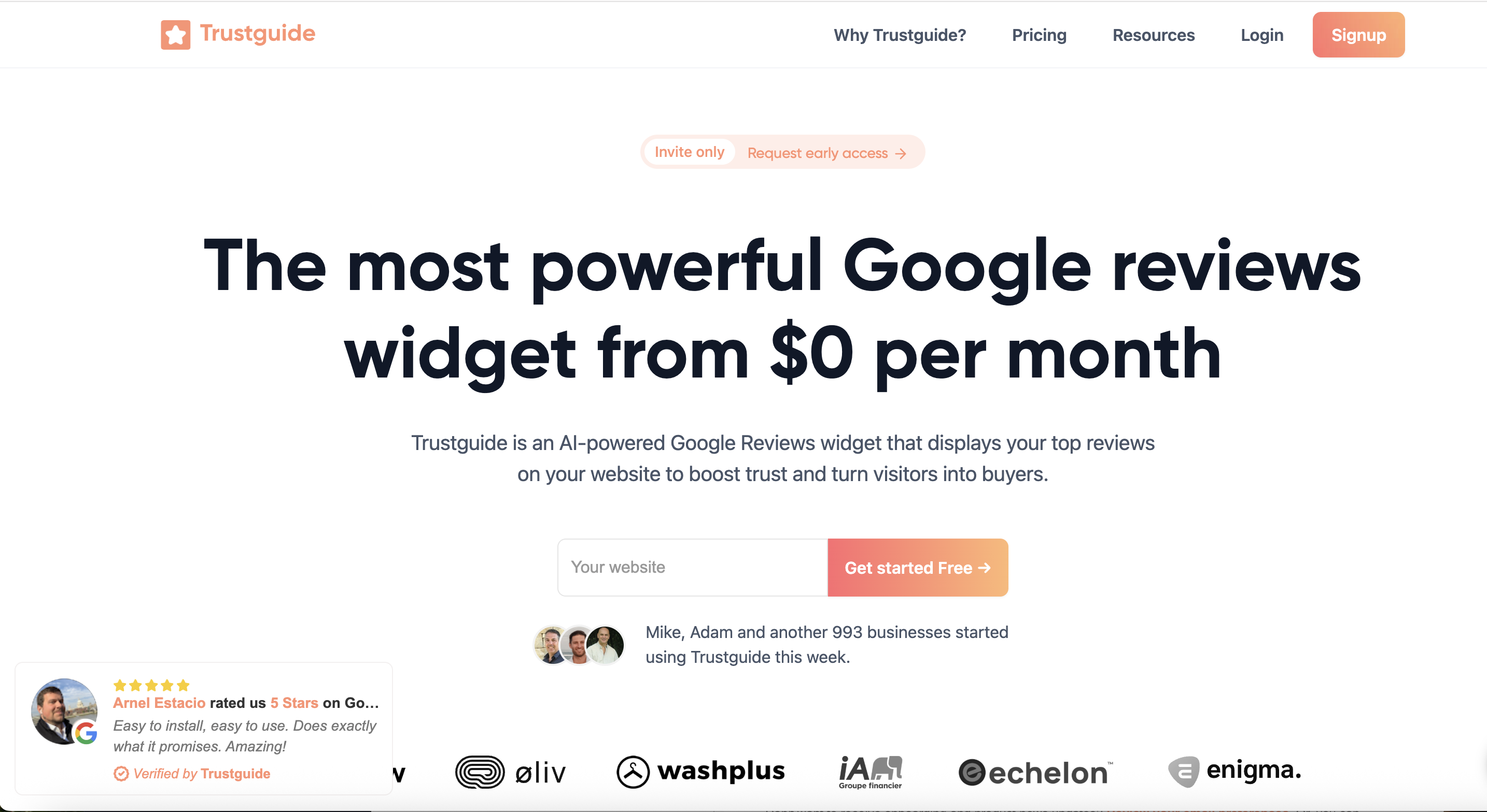 Trustguide.ai screenshot