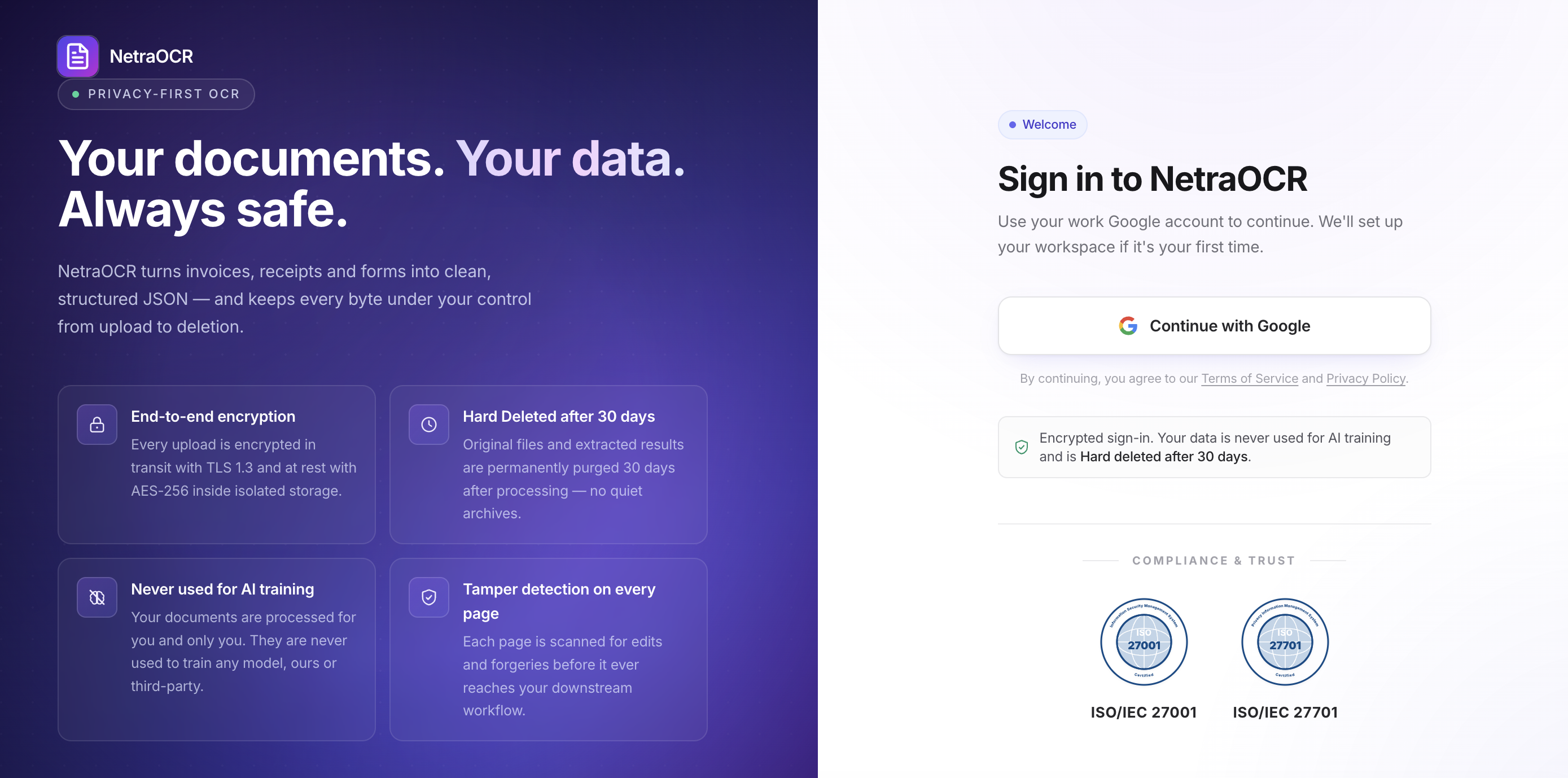 NetraOCR screenshot