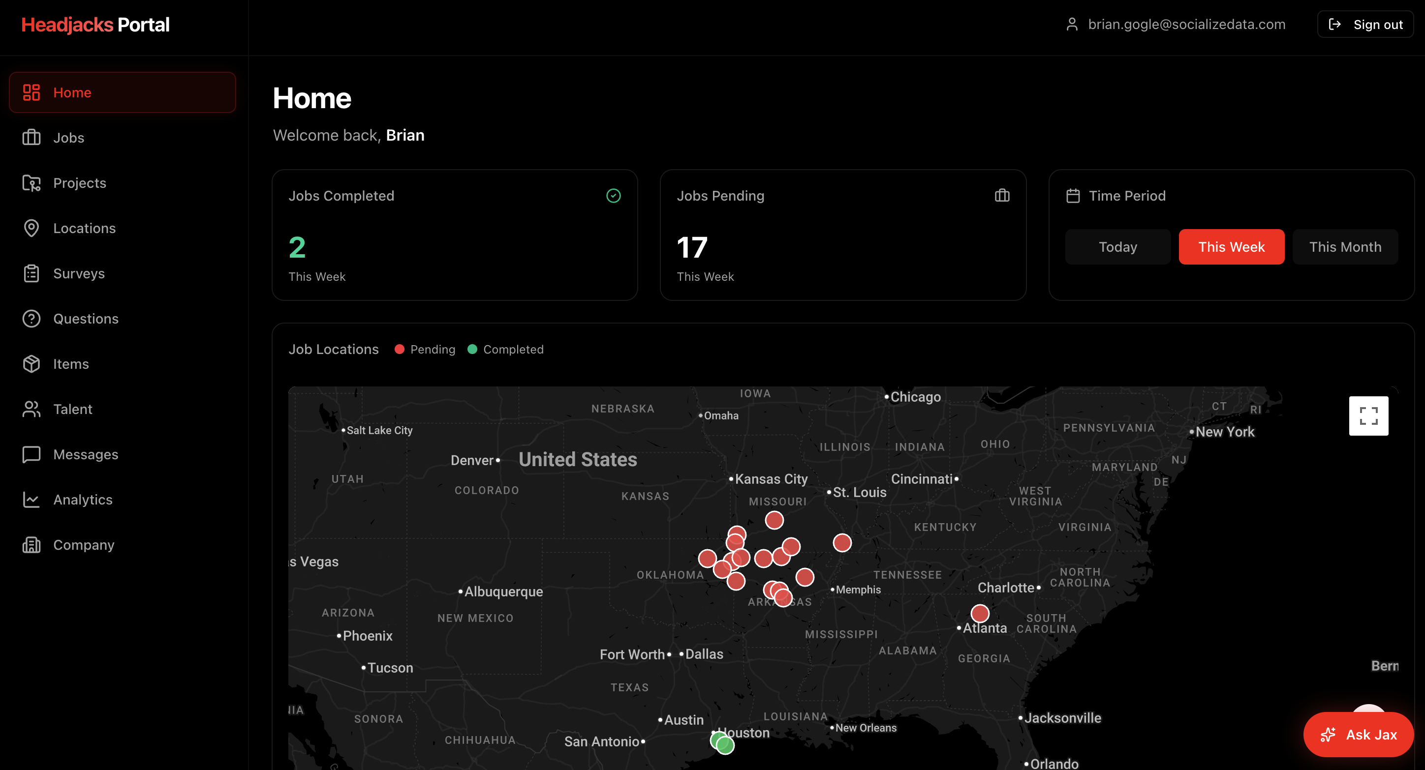 Headjacks screenshot