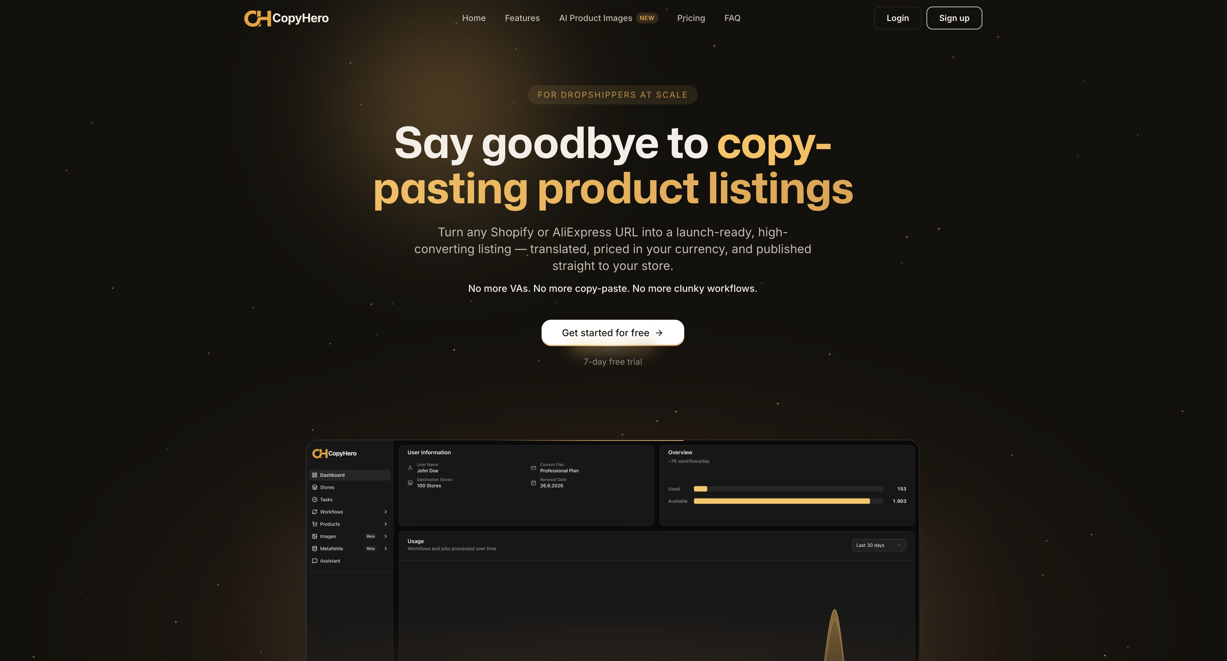 CopyHero screenshot