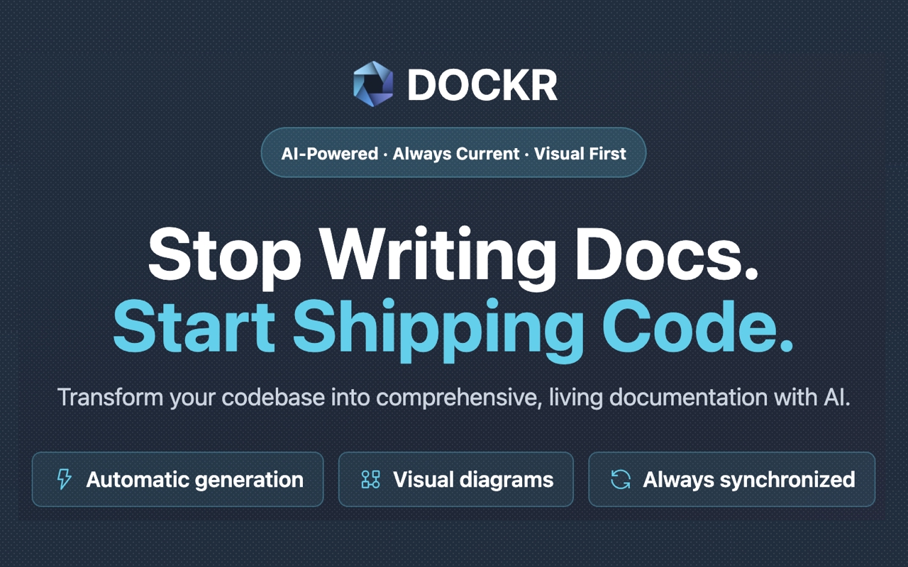 DOCKR screenshot