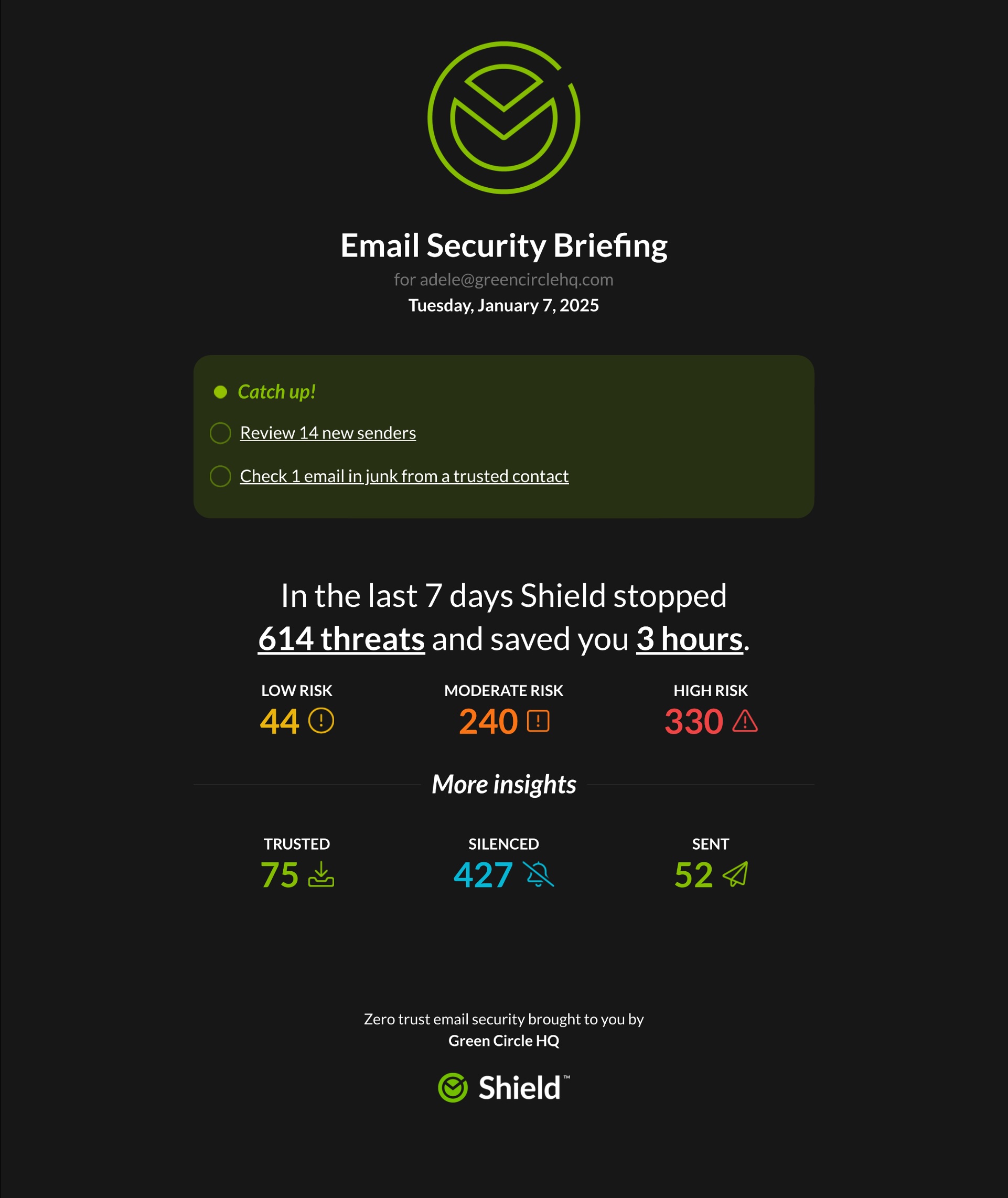Shield screenshot