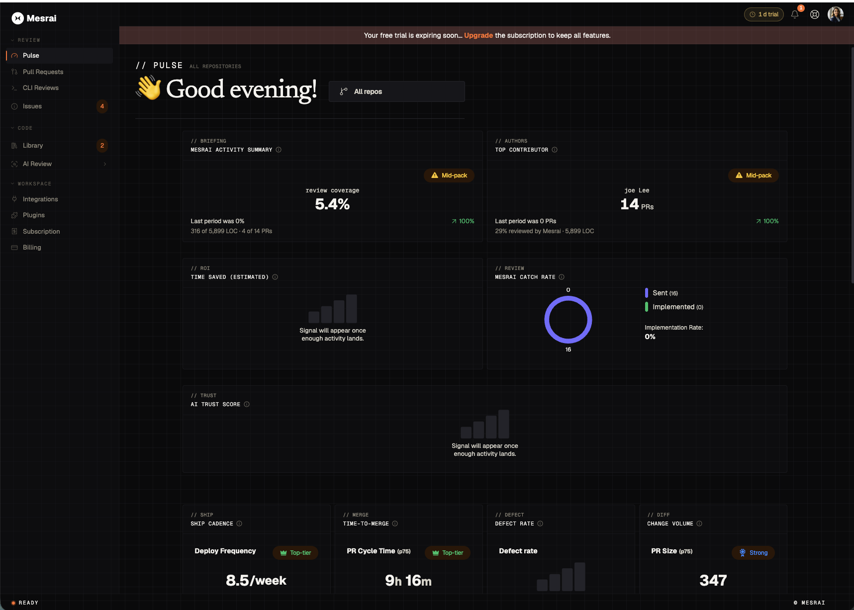 Mesrai screenshot