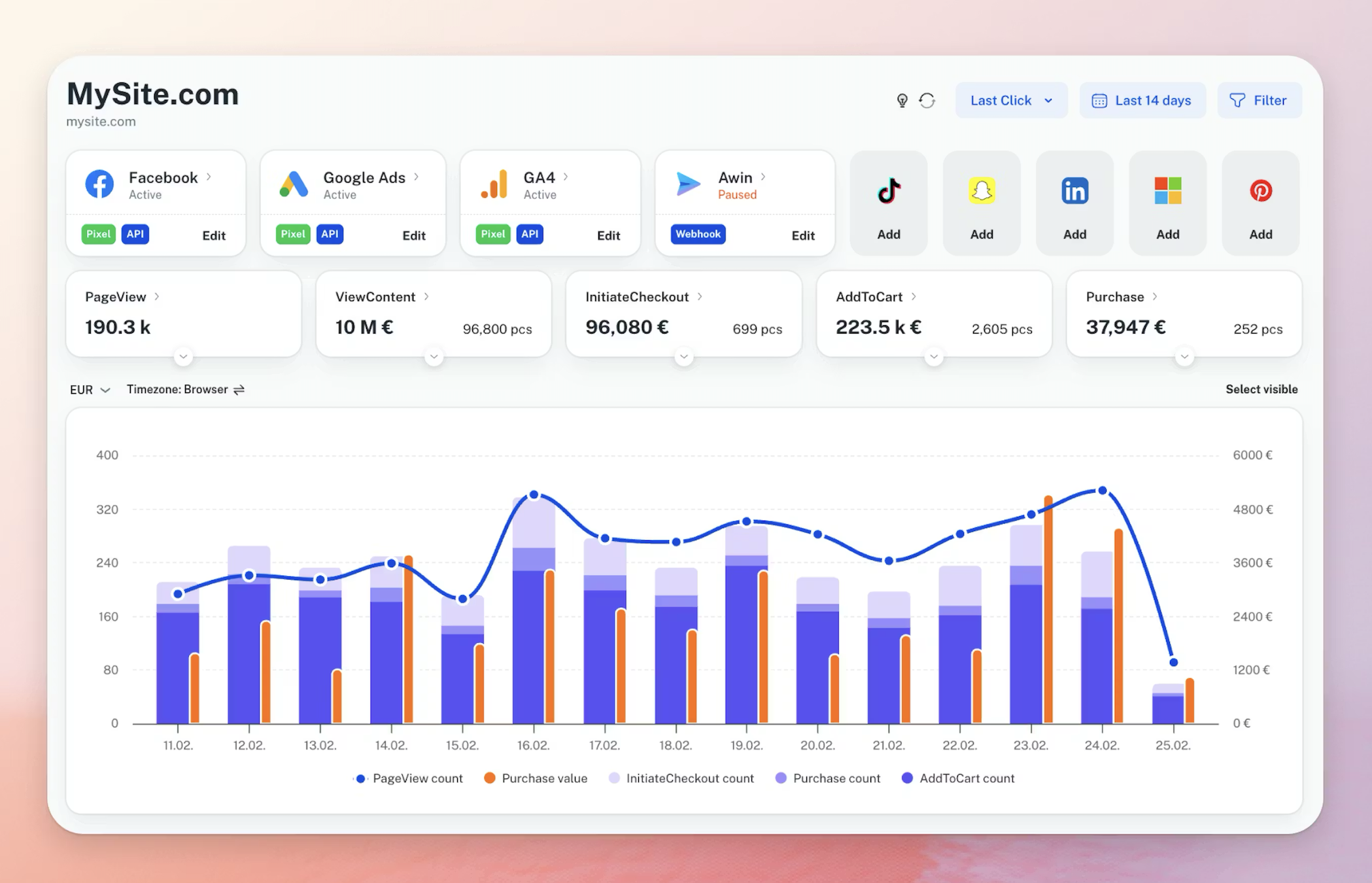 Tracklution screenshot