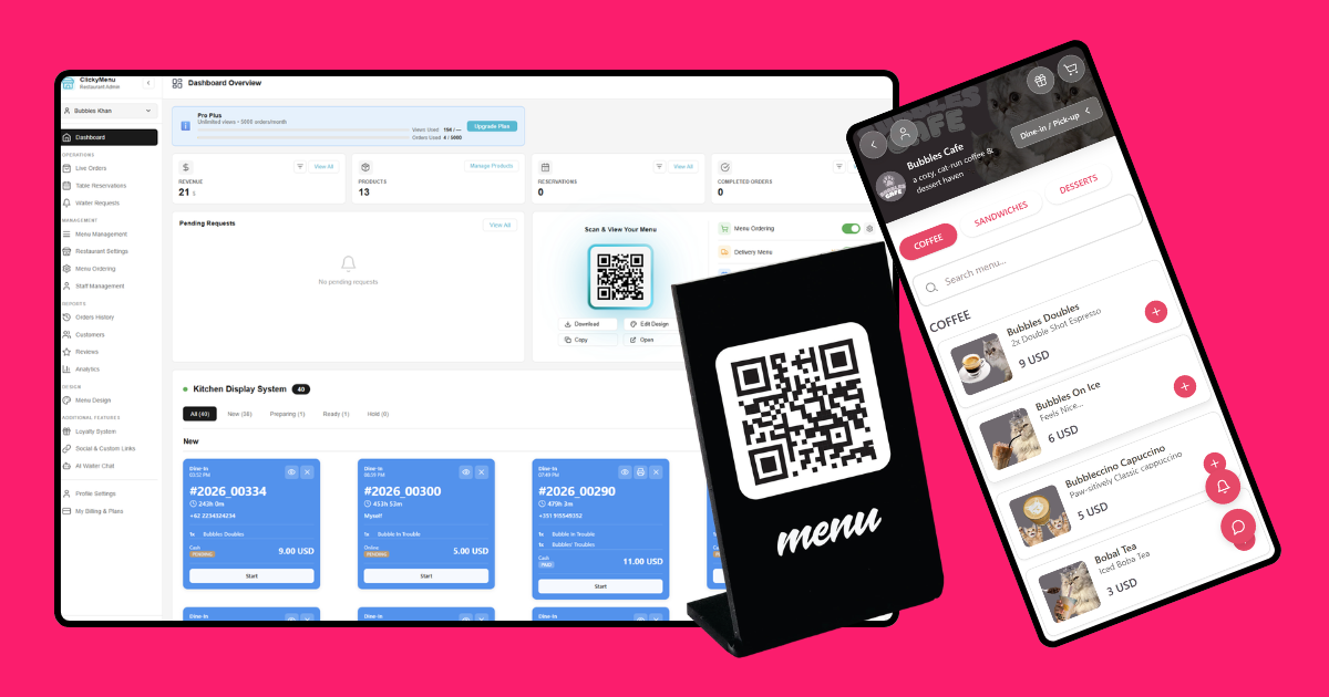 ClickyMenu.com screenshot