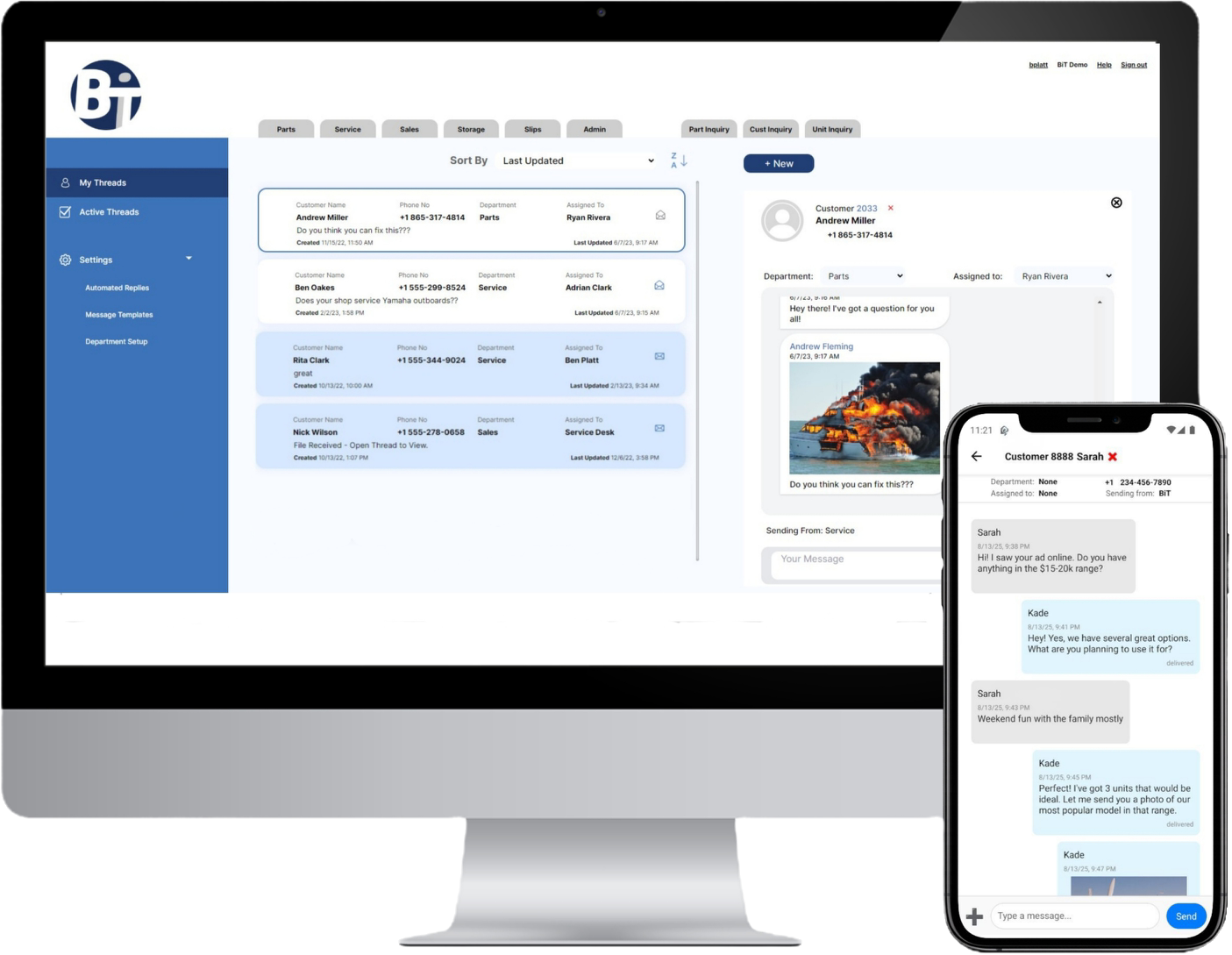 BiT Dealership Software screenshot