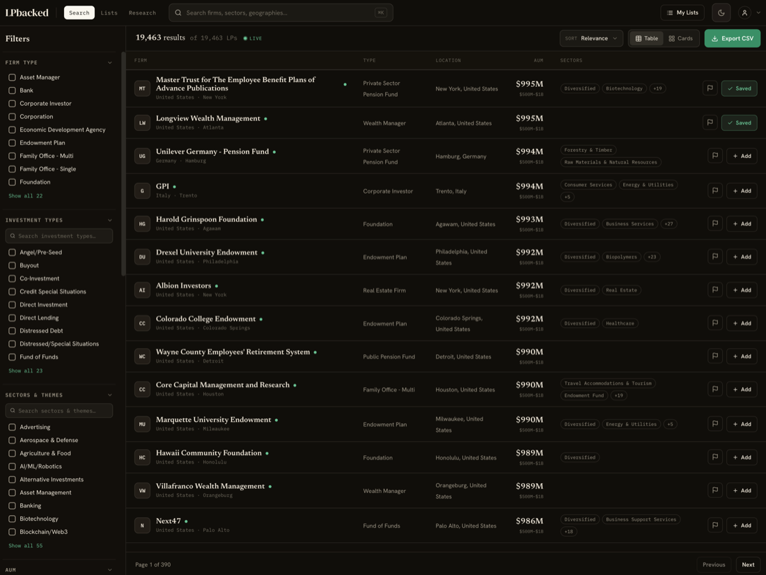LPbacked screenshot