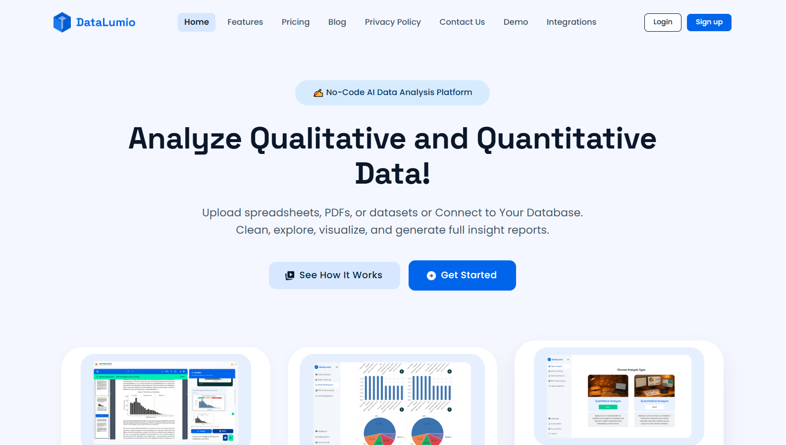 DataLumio screenshot