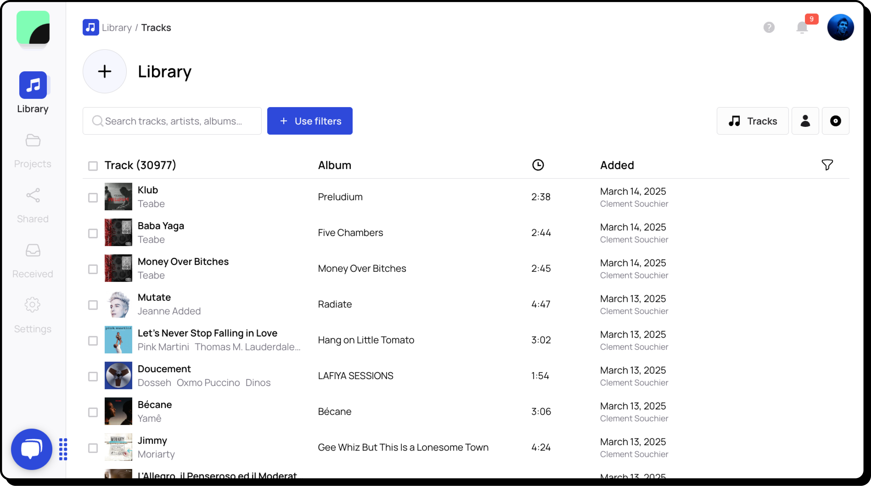 Bridge.audio screenshot