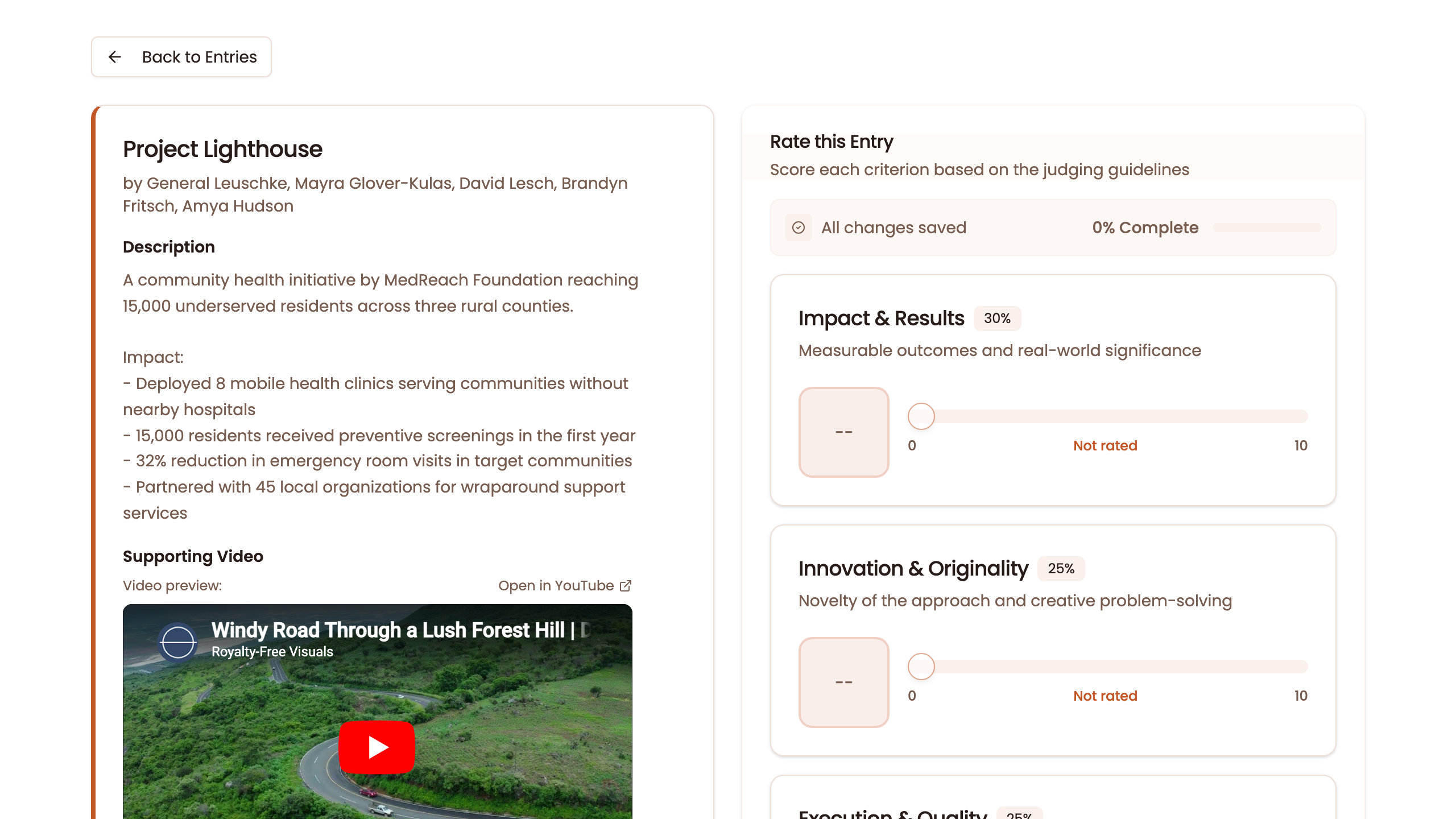 AwardKit screenshot