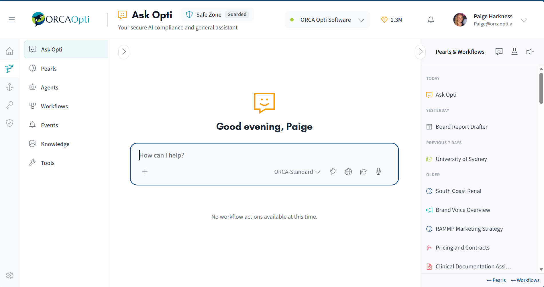 ORCA Opti Software Ltd screenshot