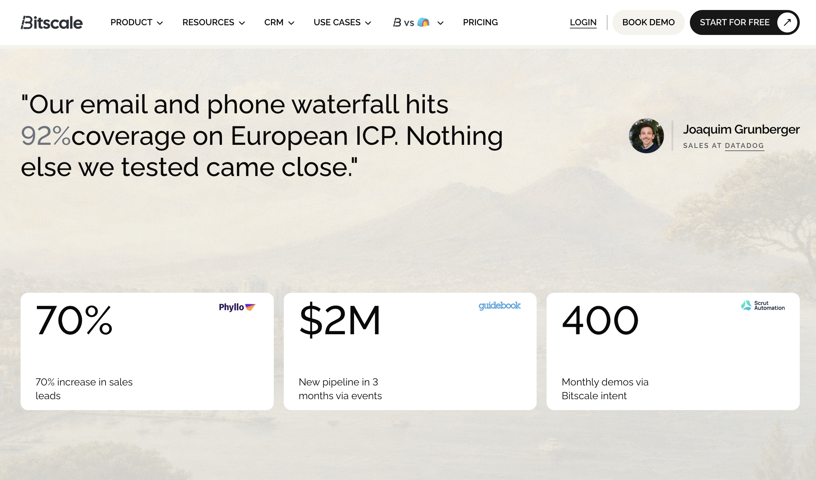 Bitscale screenshot