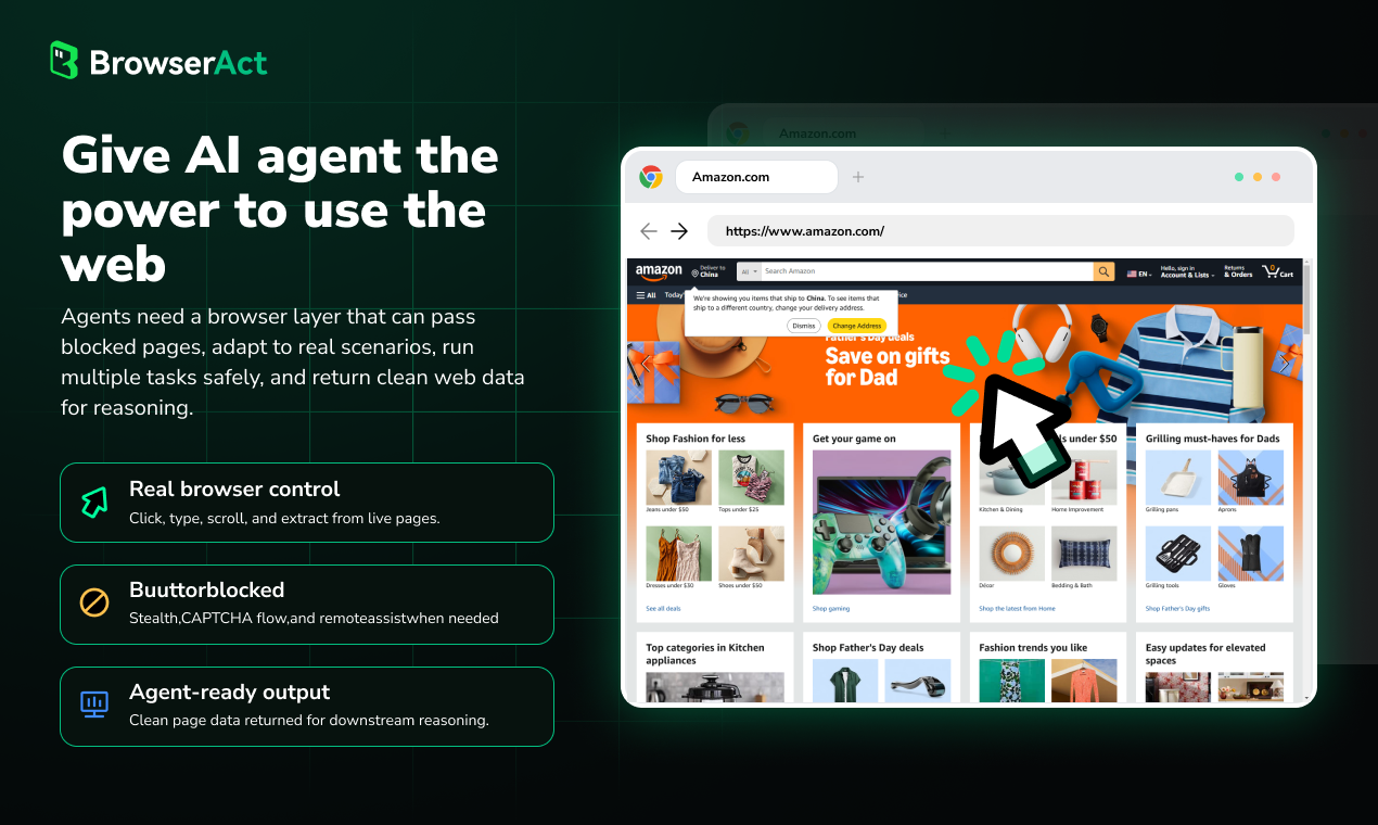 BrowserAct screenshot