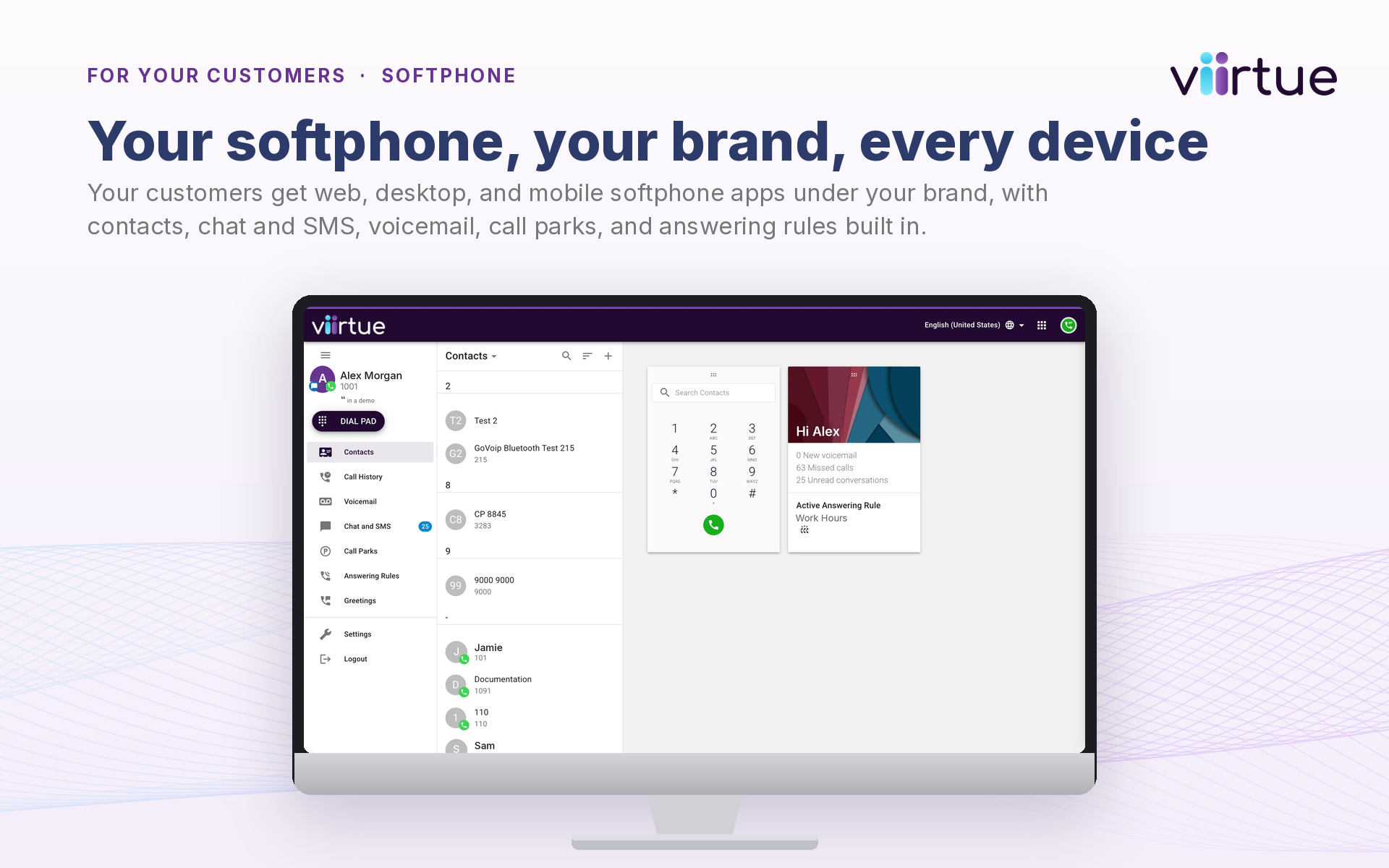 Viirtue Platform screenshot