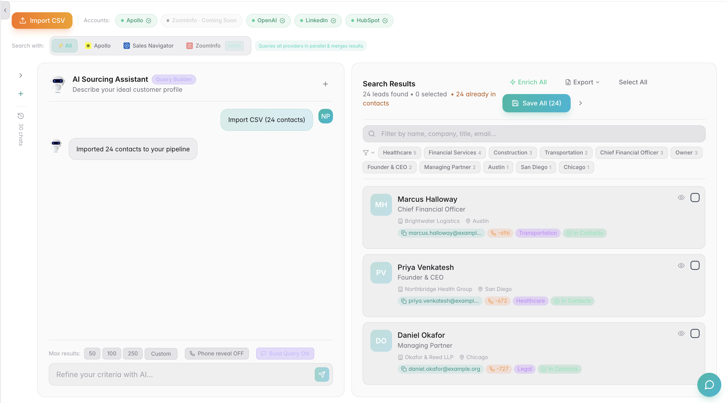 Finterest screenshot