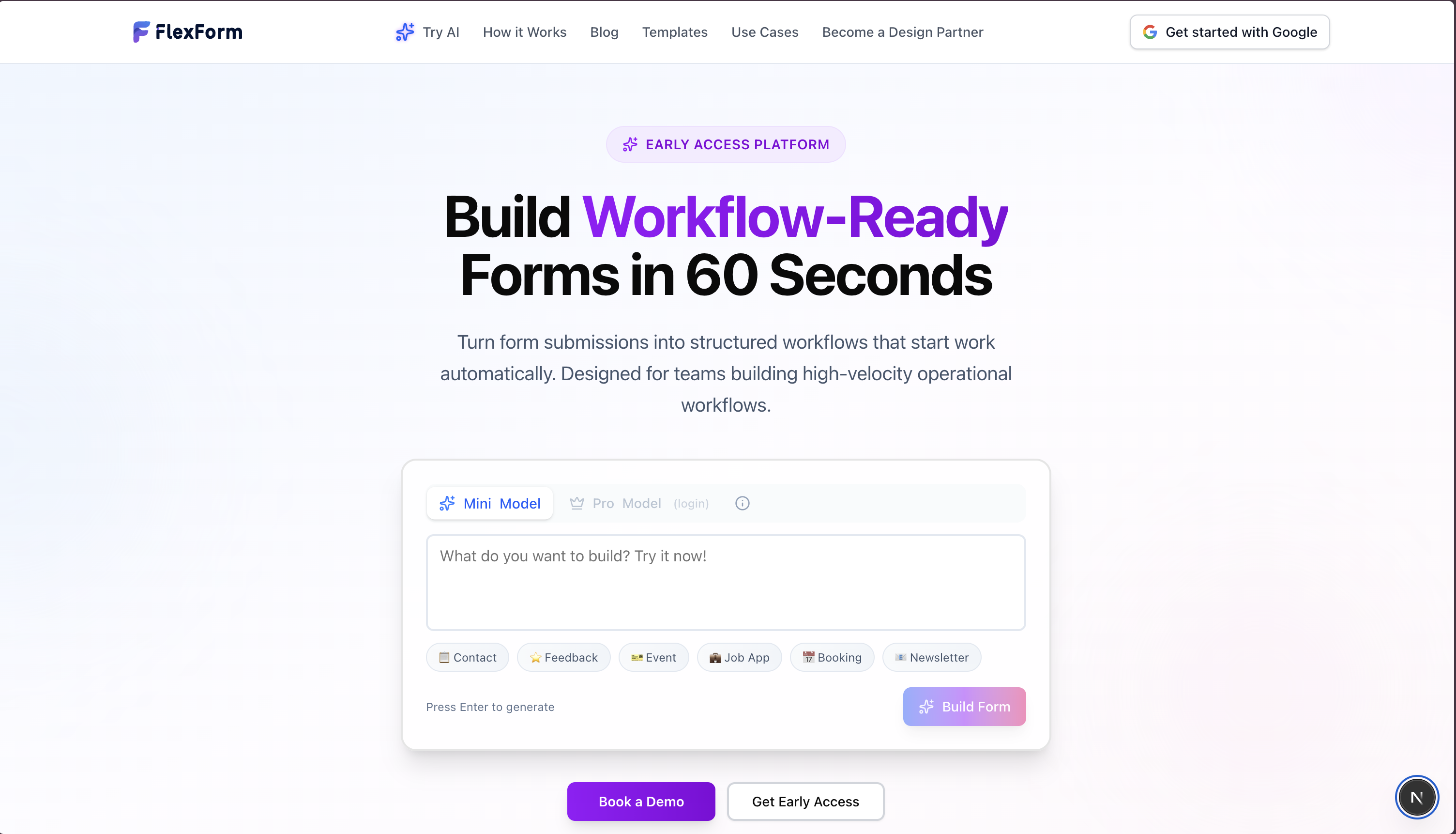 flexform.ai screenshot