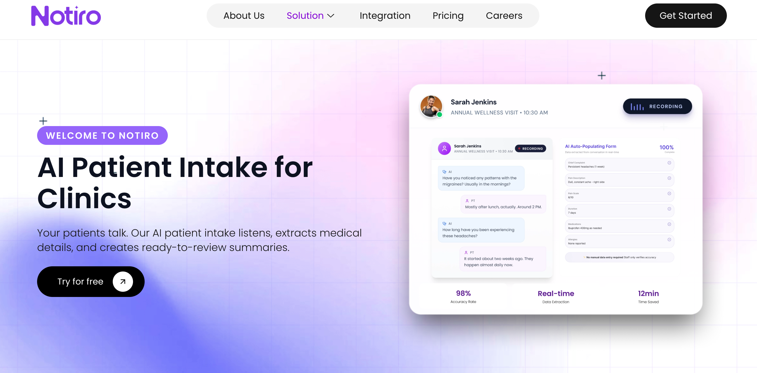 NOTIRO screenshot
