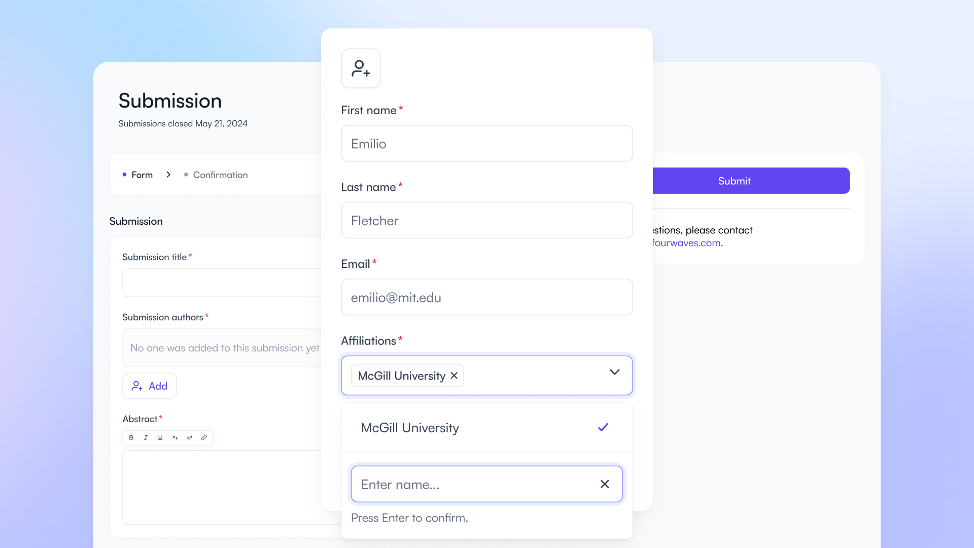 Fourwaves screenshot