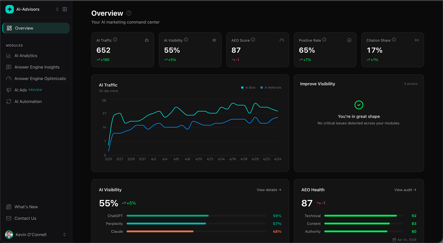 AI-Advisor screenshot