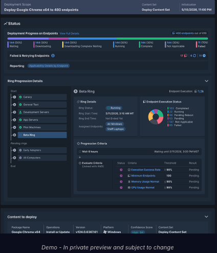 Tanium screenshot