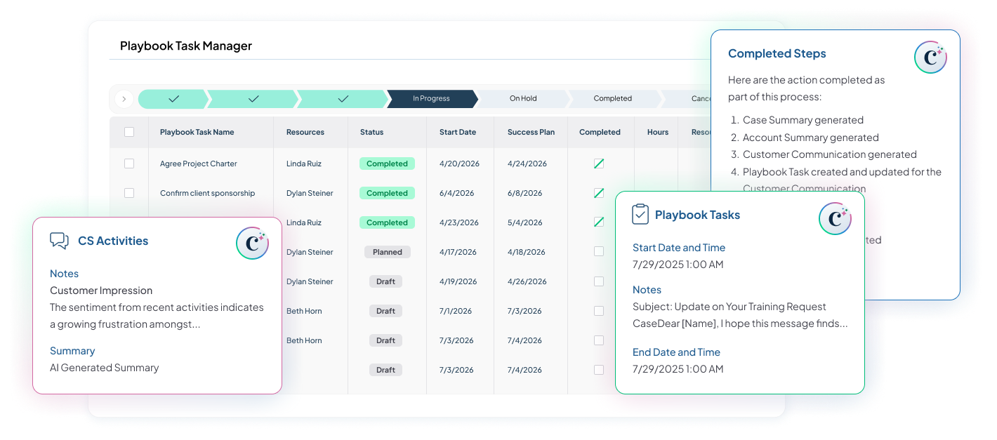 Certinia CS Cloud screenshot