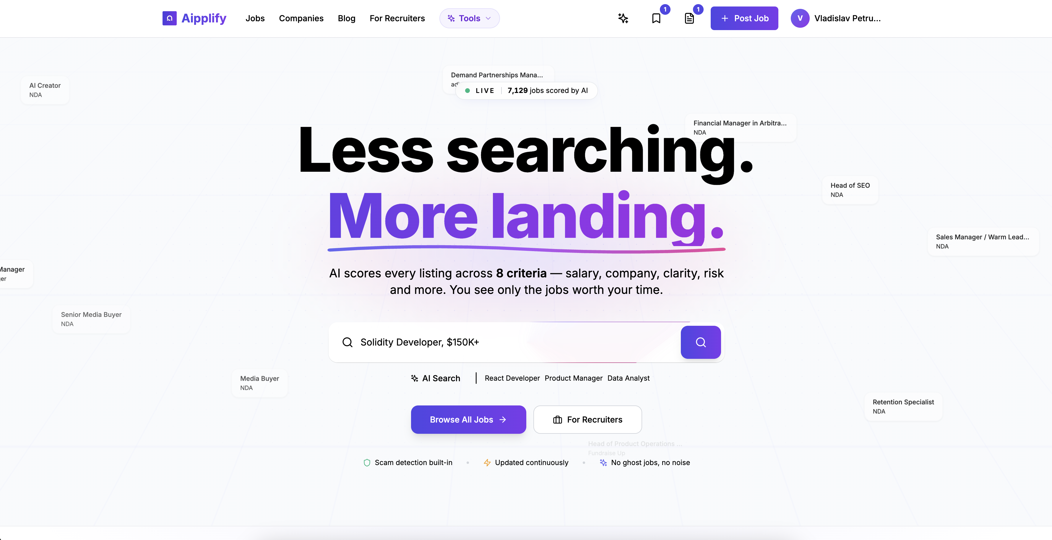 Aipplify screenshot