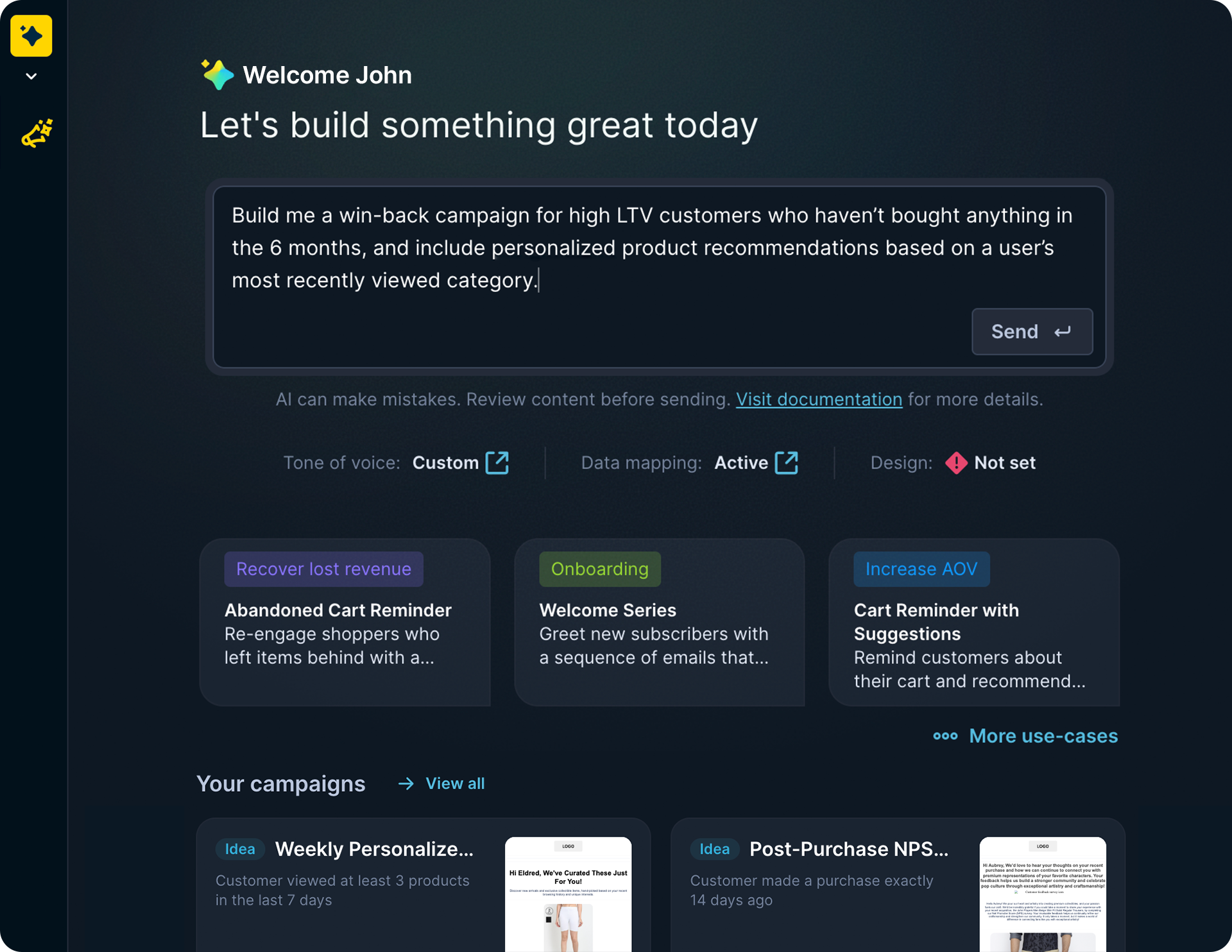 Bloomreach screenshot