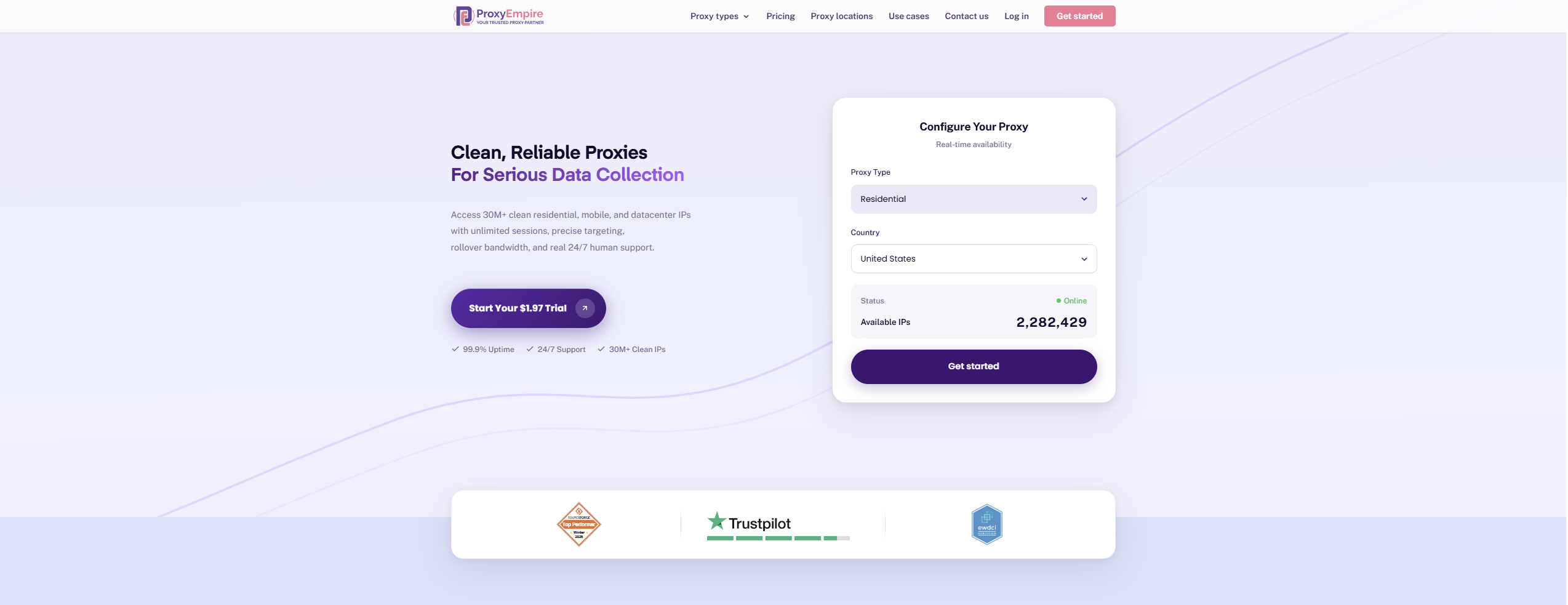 ProxyEmpire screenshot