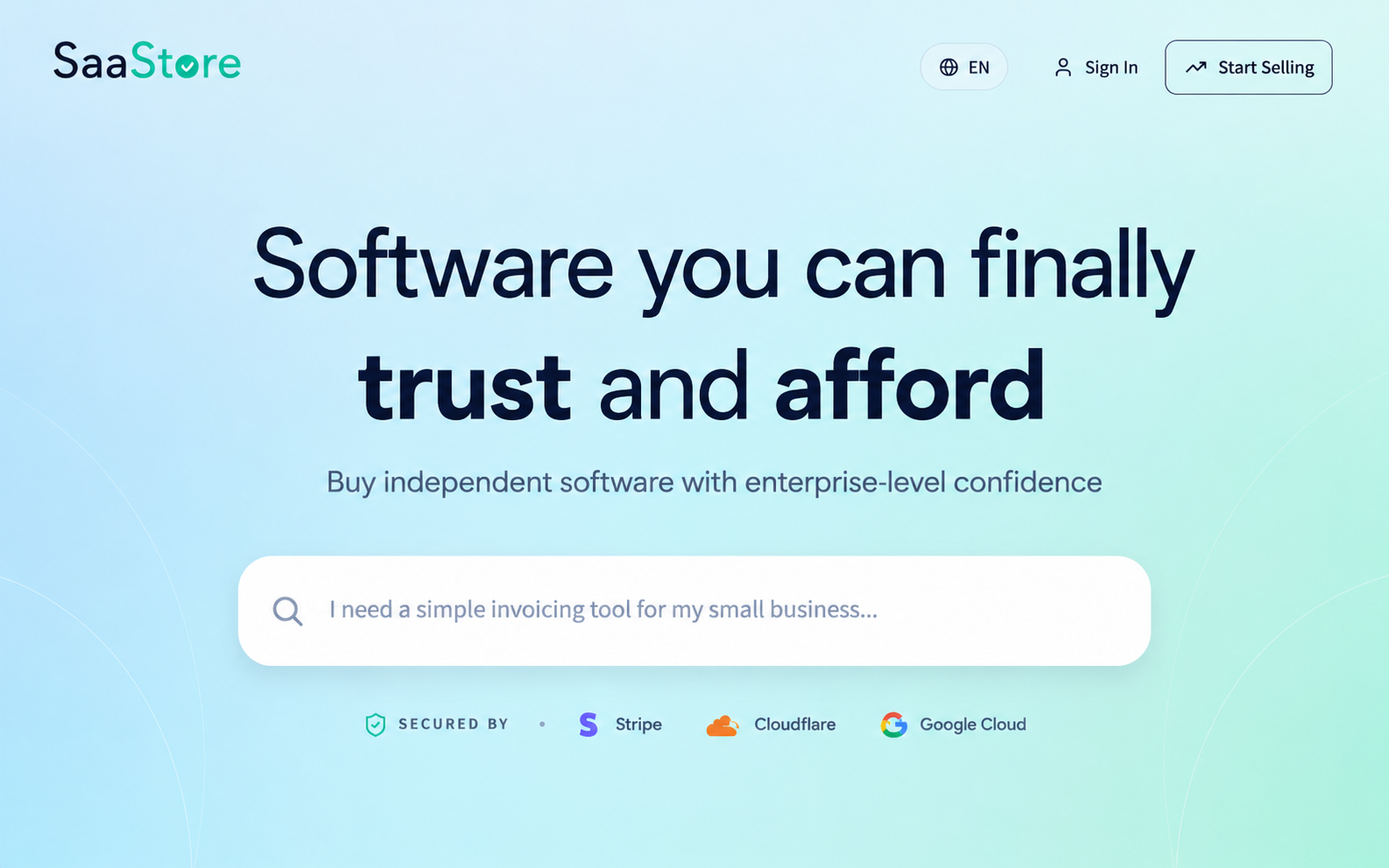 SaaStore screenshot