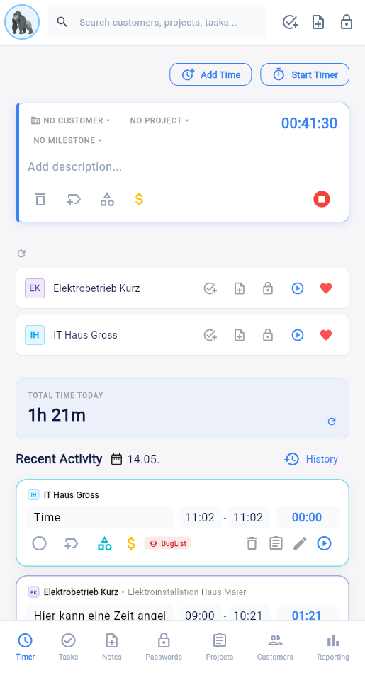 BrAINTime screenshot