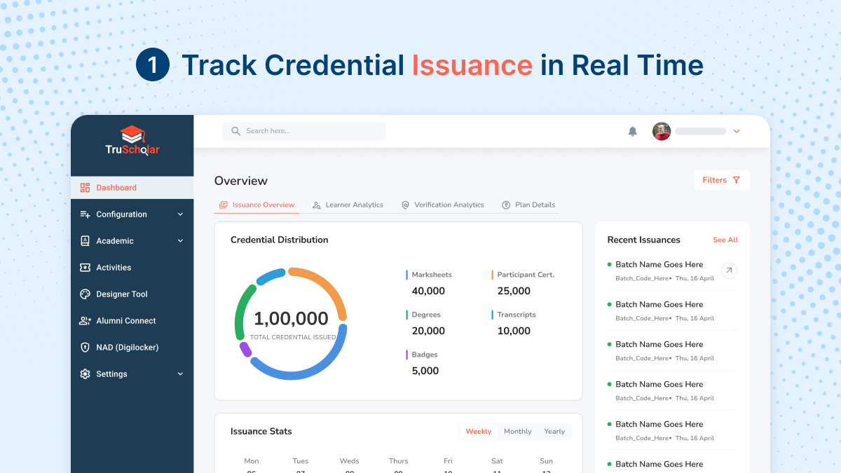 TruScholar screenshot