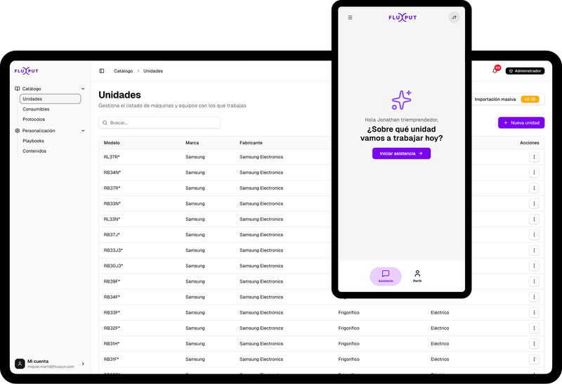 Fluxput screenshot