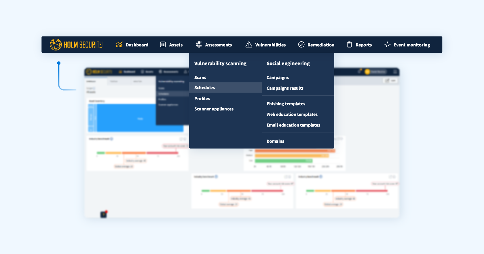 Holm Security VMP screenshot
