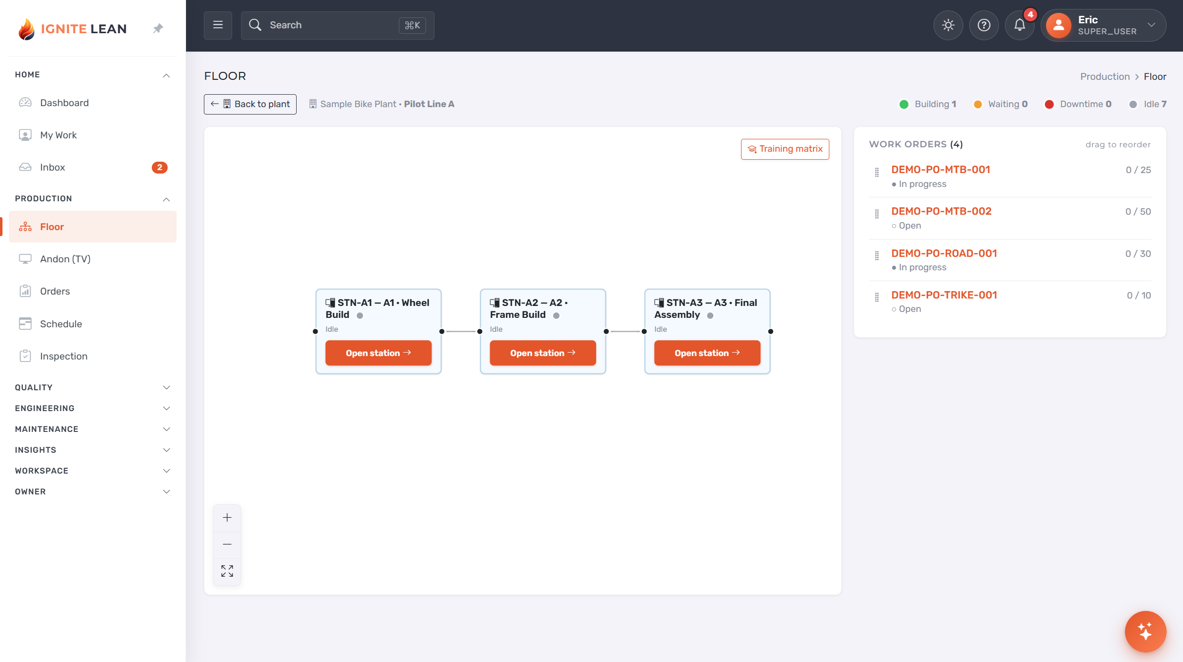 Ignite Lean screenshot