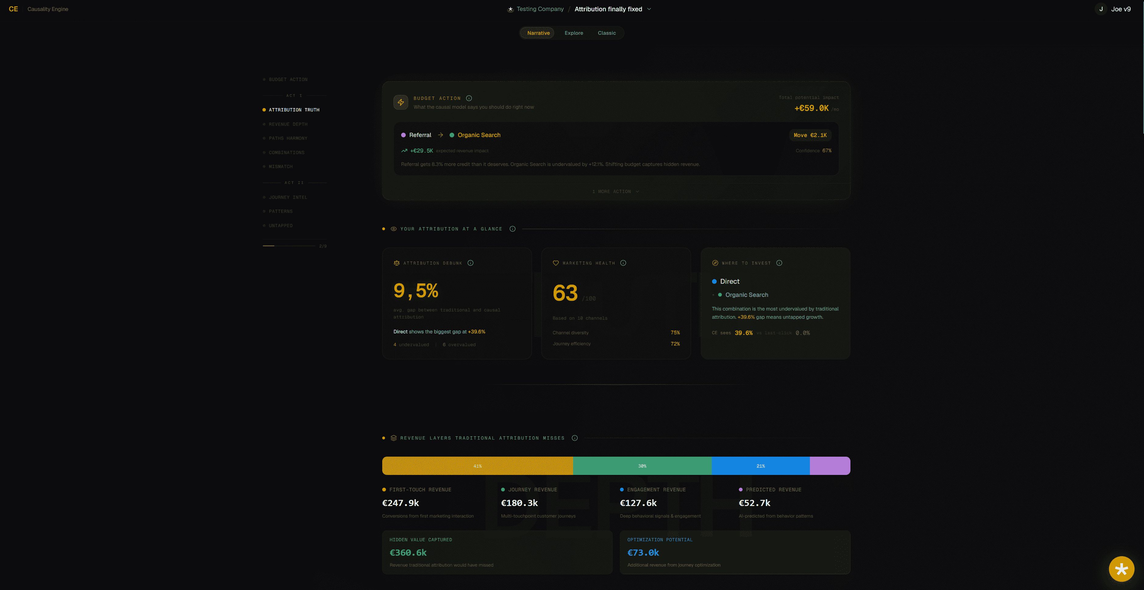 Causality Engine screenshot