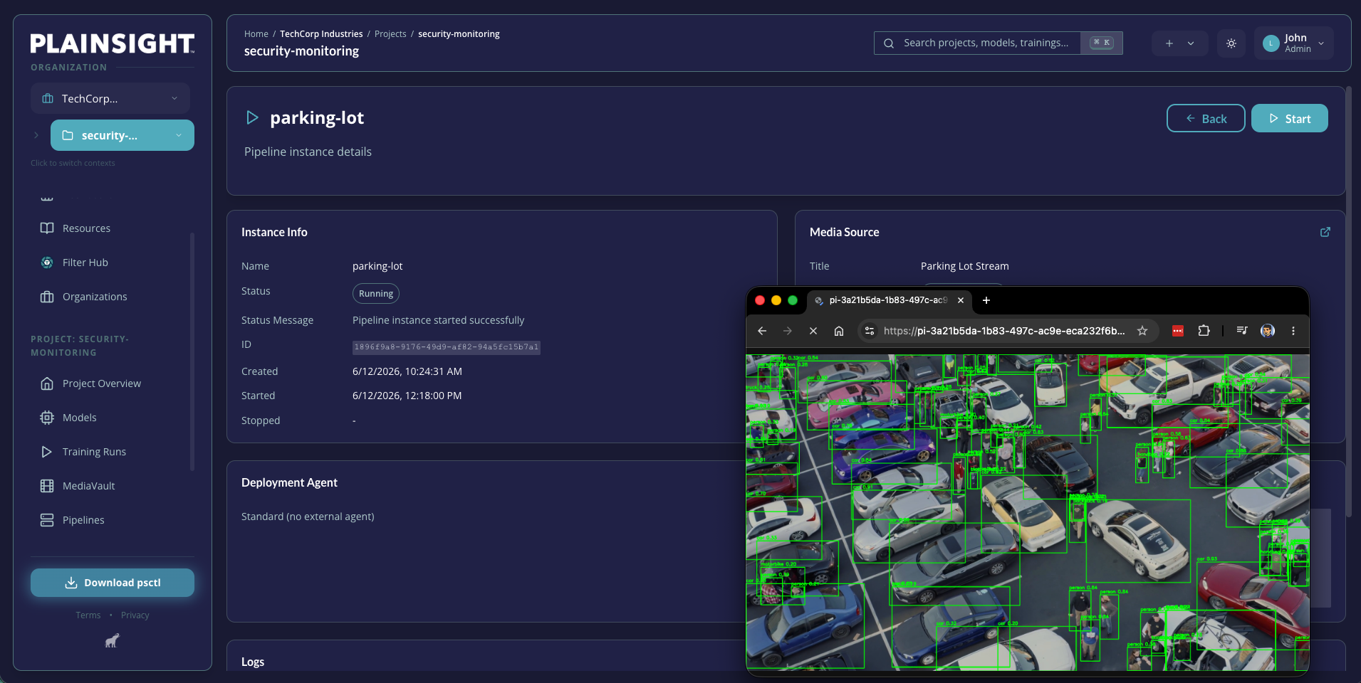 Plainsight screenshot
