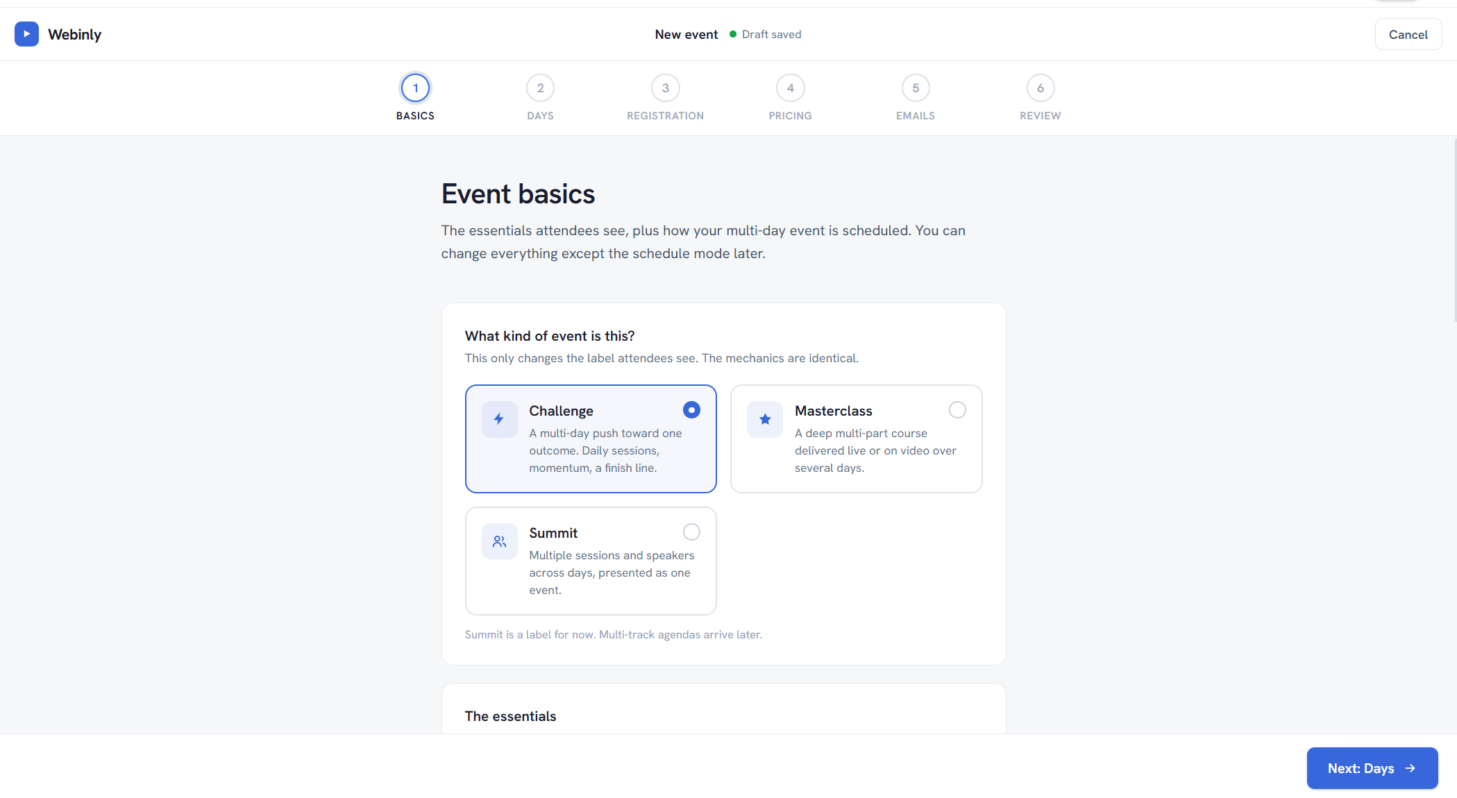 webinly screenshot