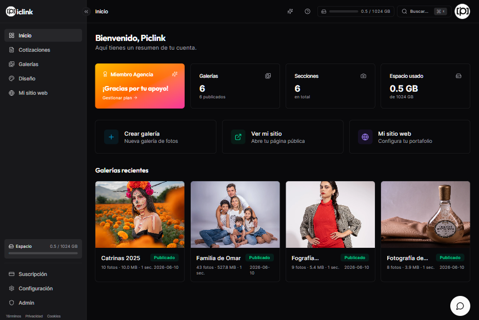 Picklink screenshot