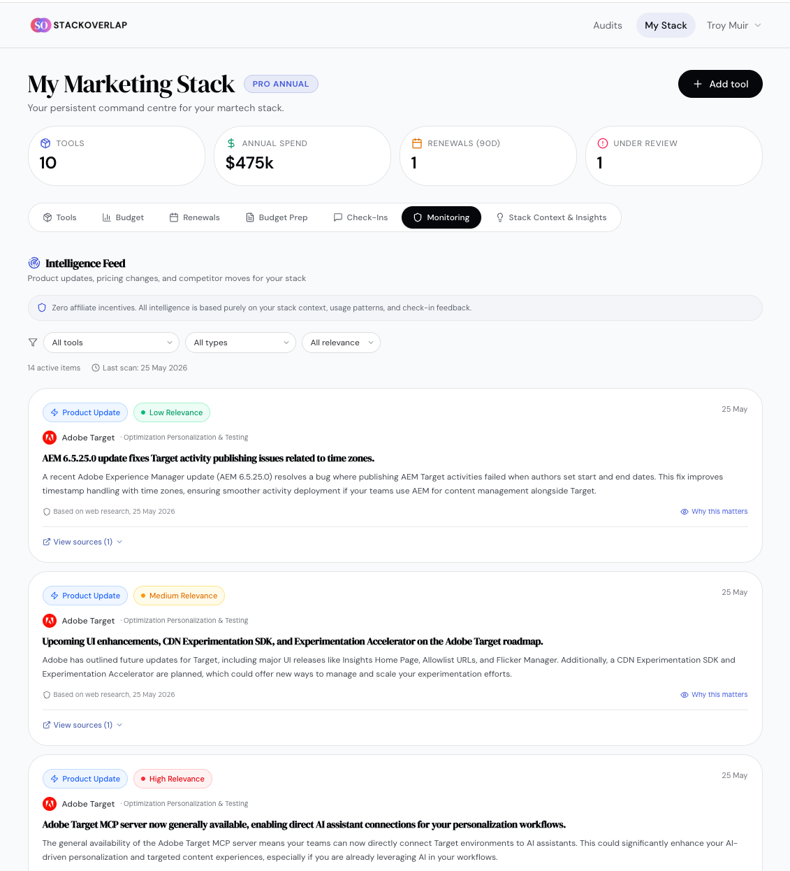 StackOverlap screenshot