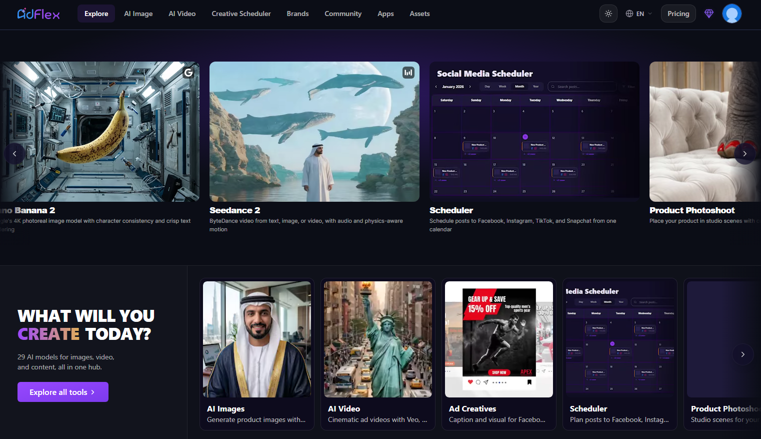 AdFlex screenshot