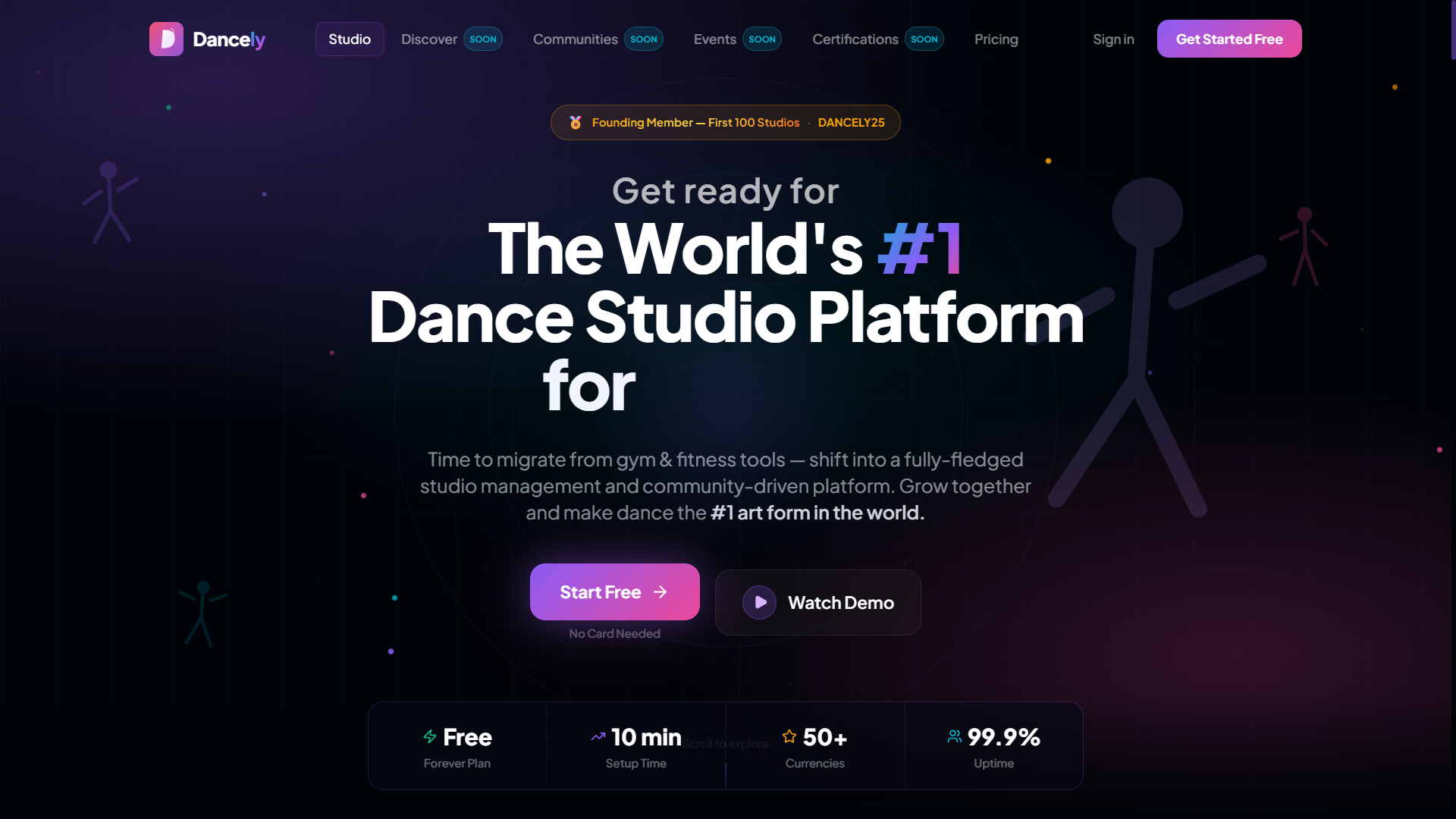 Dancely screenshot