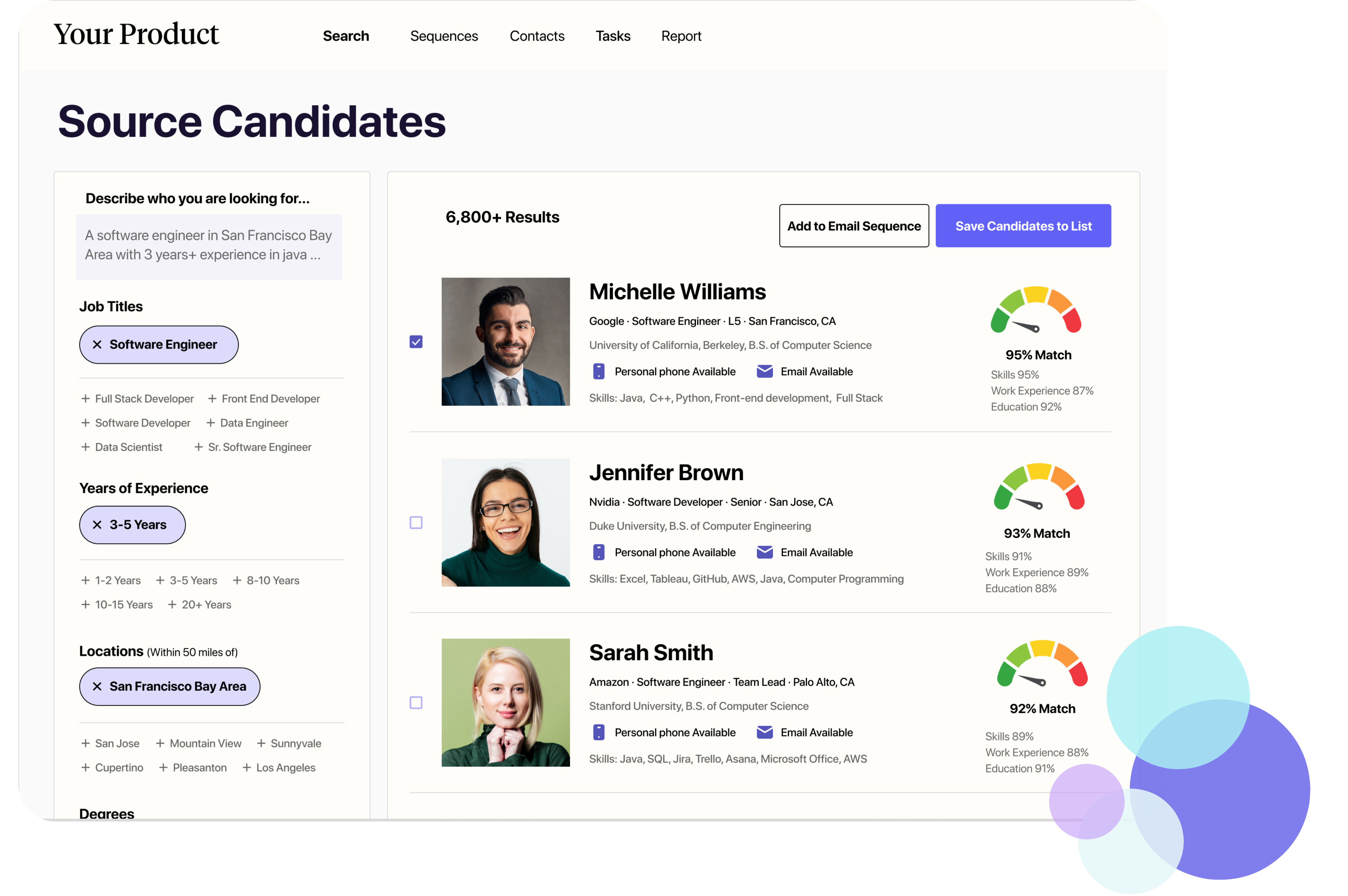 DataVertex Candidate API screenshot