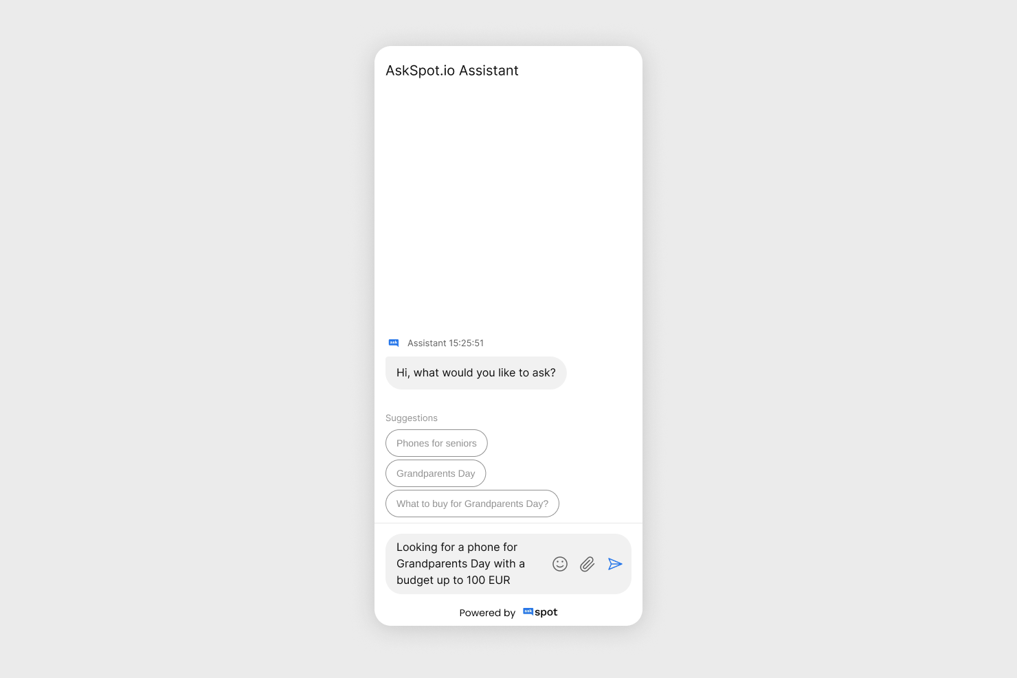 AskSpot screenshot