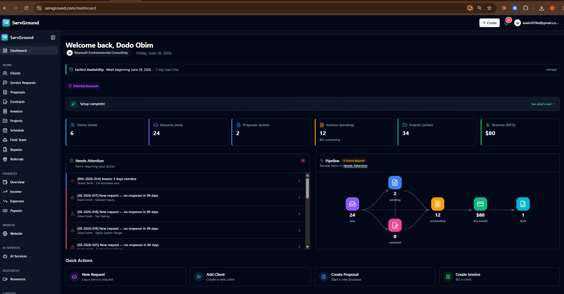 ServGround screenshot
